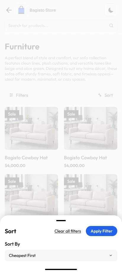 Category Sorting