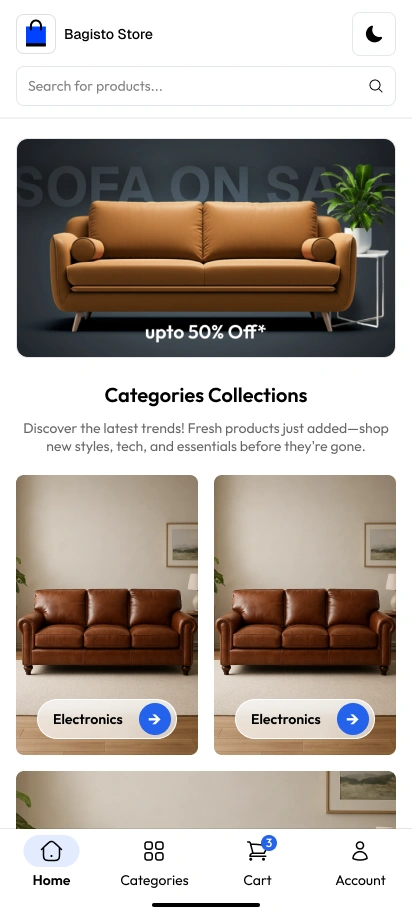 Mobile Homepage