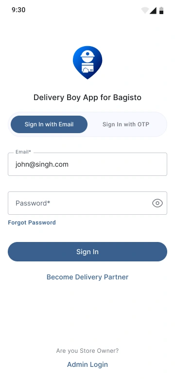 Mobile Sign-In