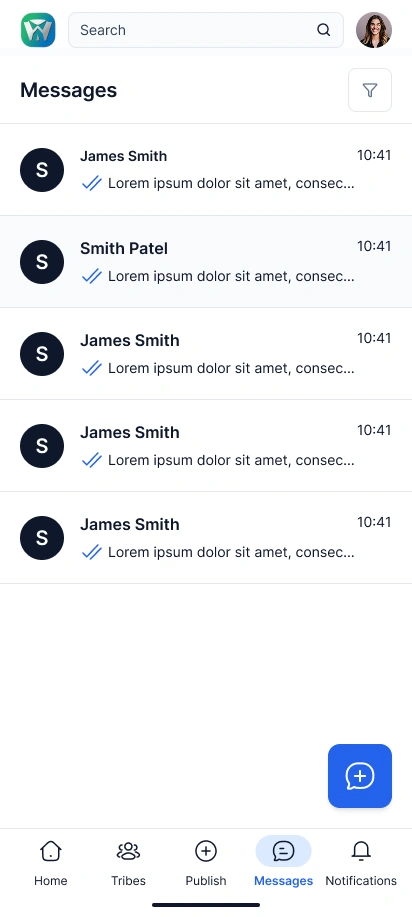 Direct Messages Hub
