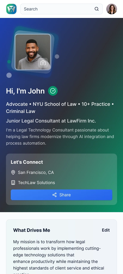 Public Practitioner Profile
