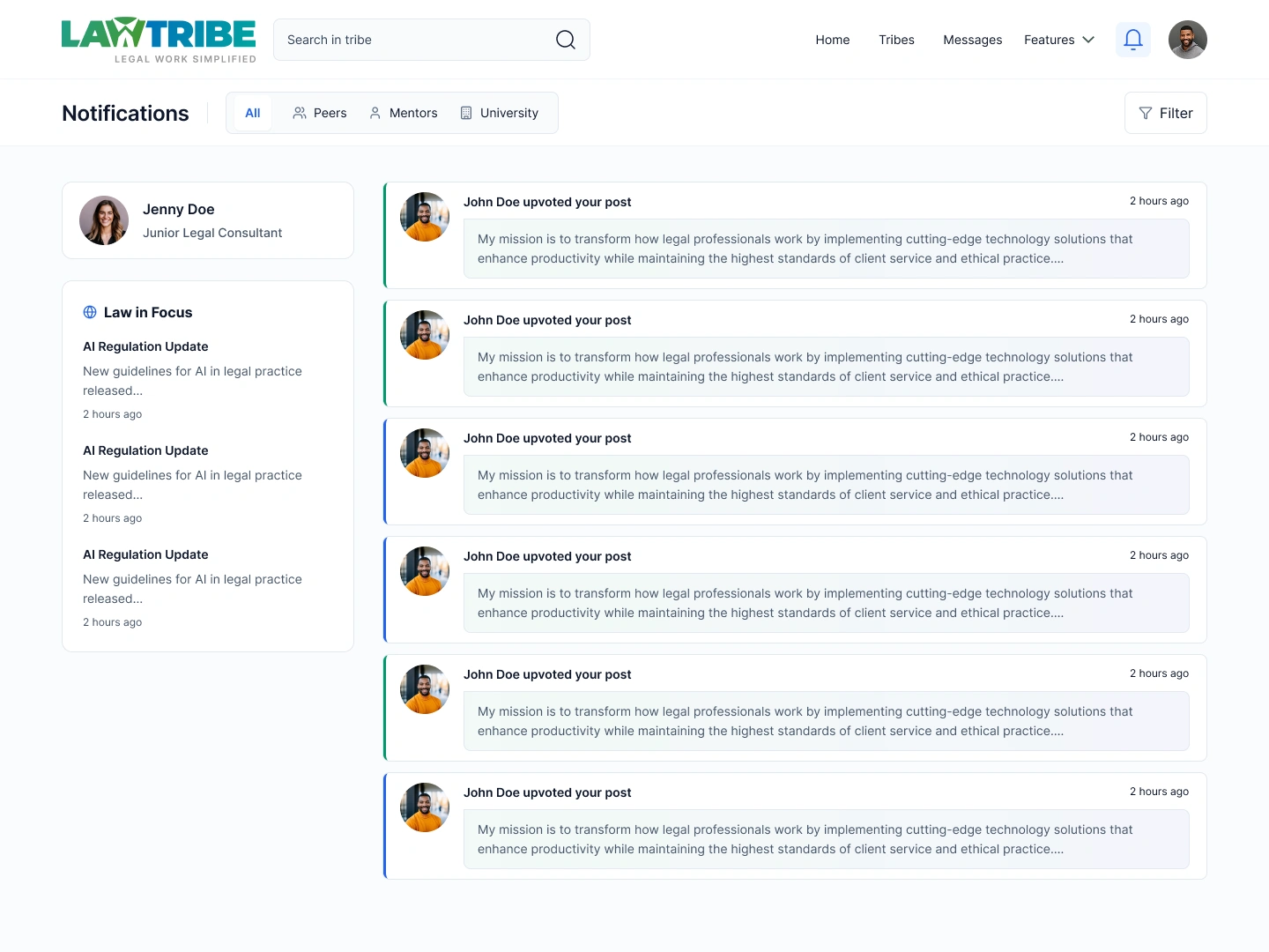 Activity Notifications & Case Alerts